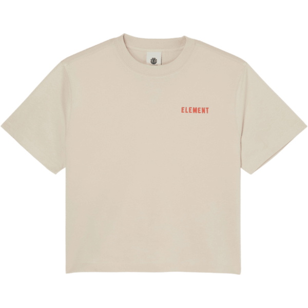 2026 Element Womens Peace Of Mind T-Shirt ELJZT00148 - Oat Milk